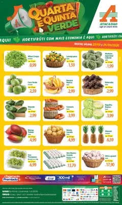 Pré-Visualização do folheto "Atacadão ofertas - GO" da loja Atacadão válido a partir de 23/09/2026