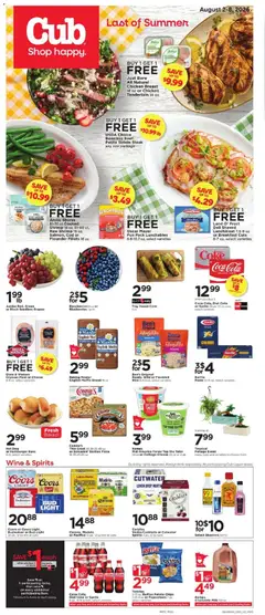 Ad Preview of Cub Foods Cub Foods Weekly Ad from 08/02/2026