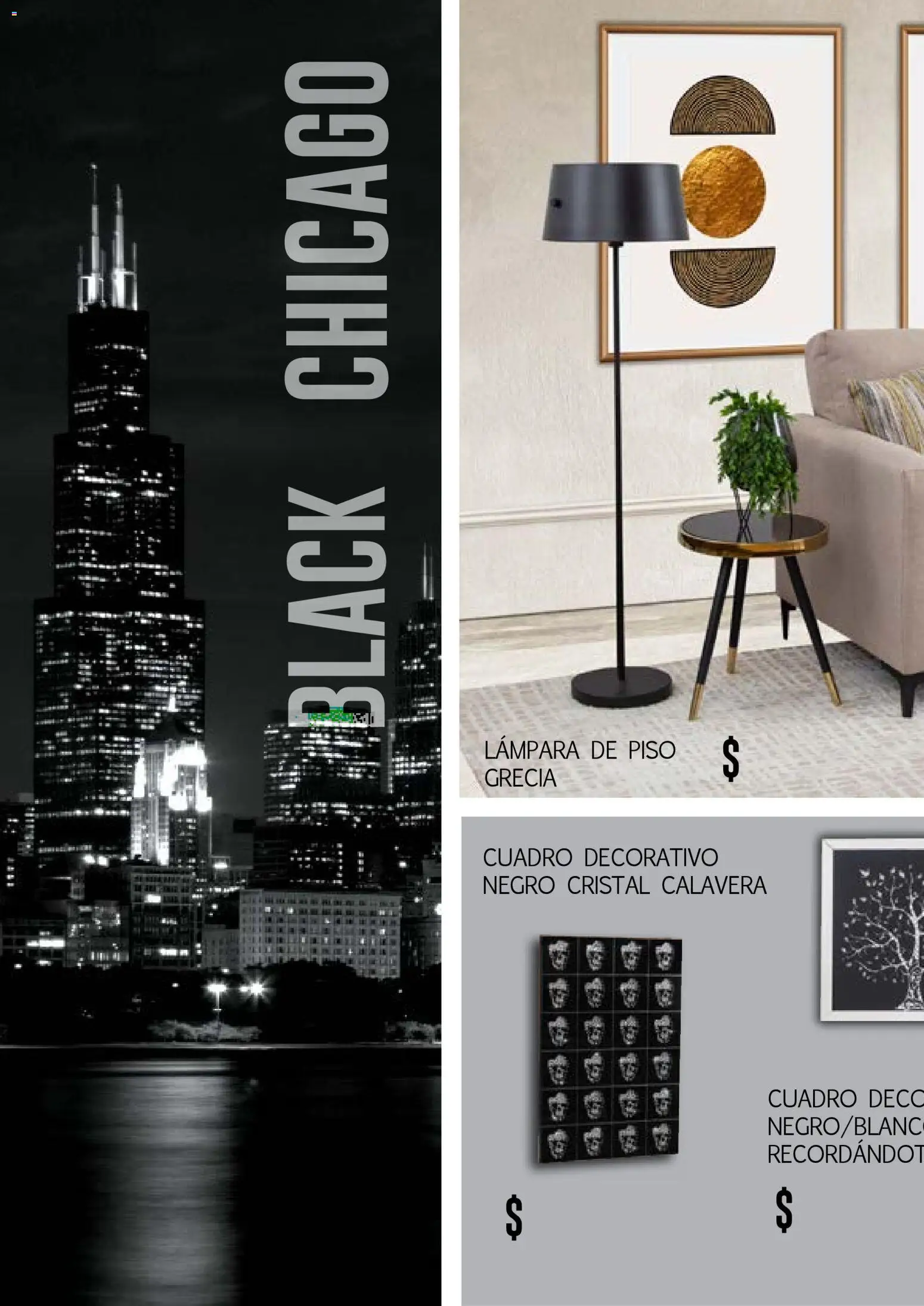 Vista previa las ofertas de la tienda Muebles Dico - Muebles Dico catálogo Black Chicago desde el 17/03/2026 