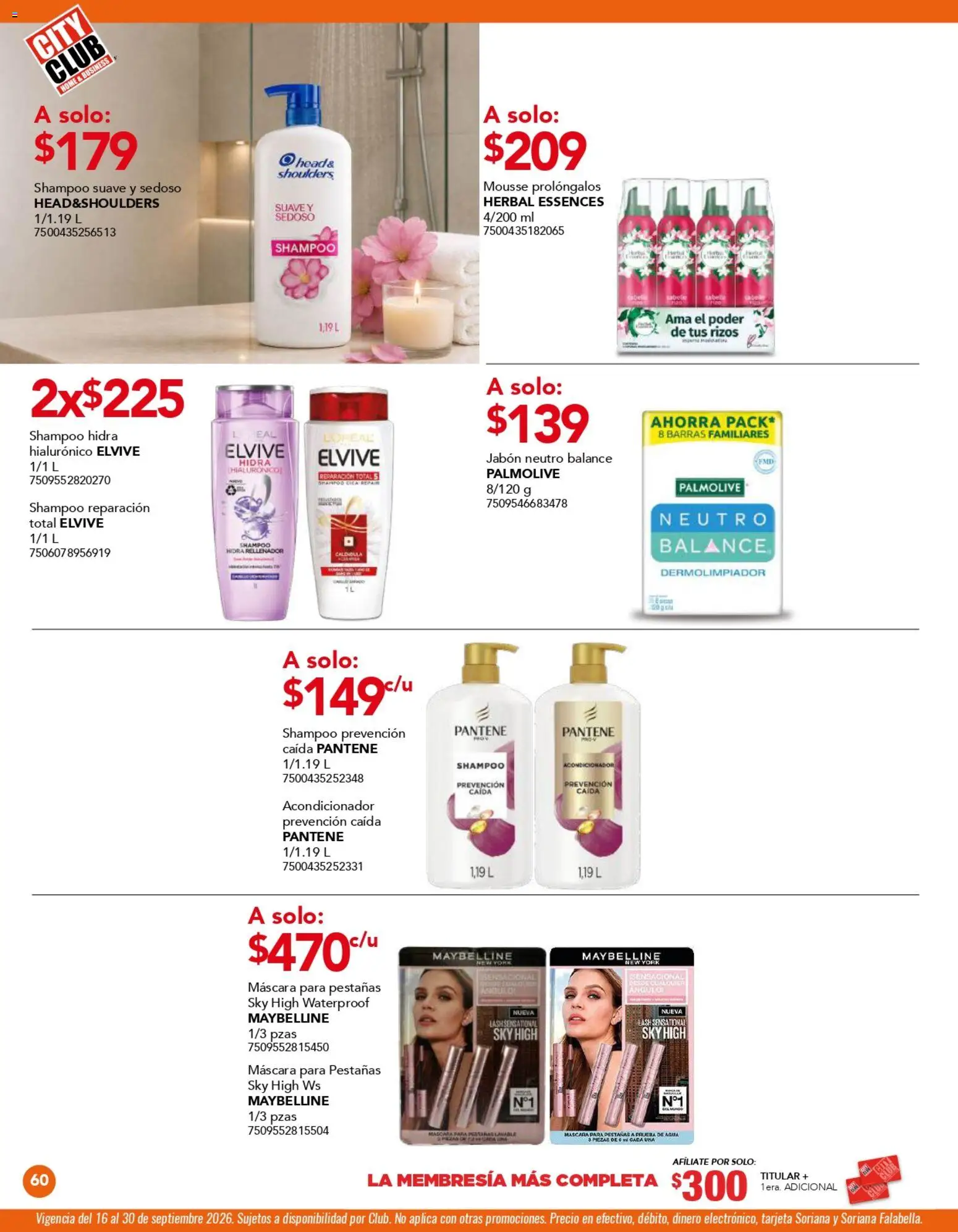 Vista previa las ofertas de la tienda City Club - City Club catálogo desde el 01/09/2026 