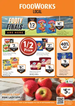 Preview of catalogue Foodworks catalogue QLD from shop Foodworks valid 23/09/2026