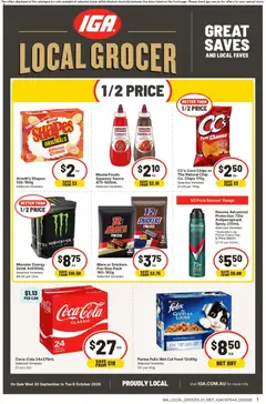 Preview of catalogue IGA catalogue Local Grocer Bullcreek from shop IGA valid 30/09/2026