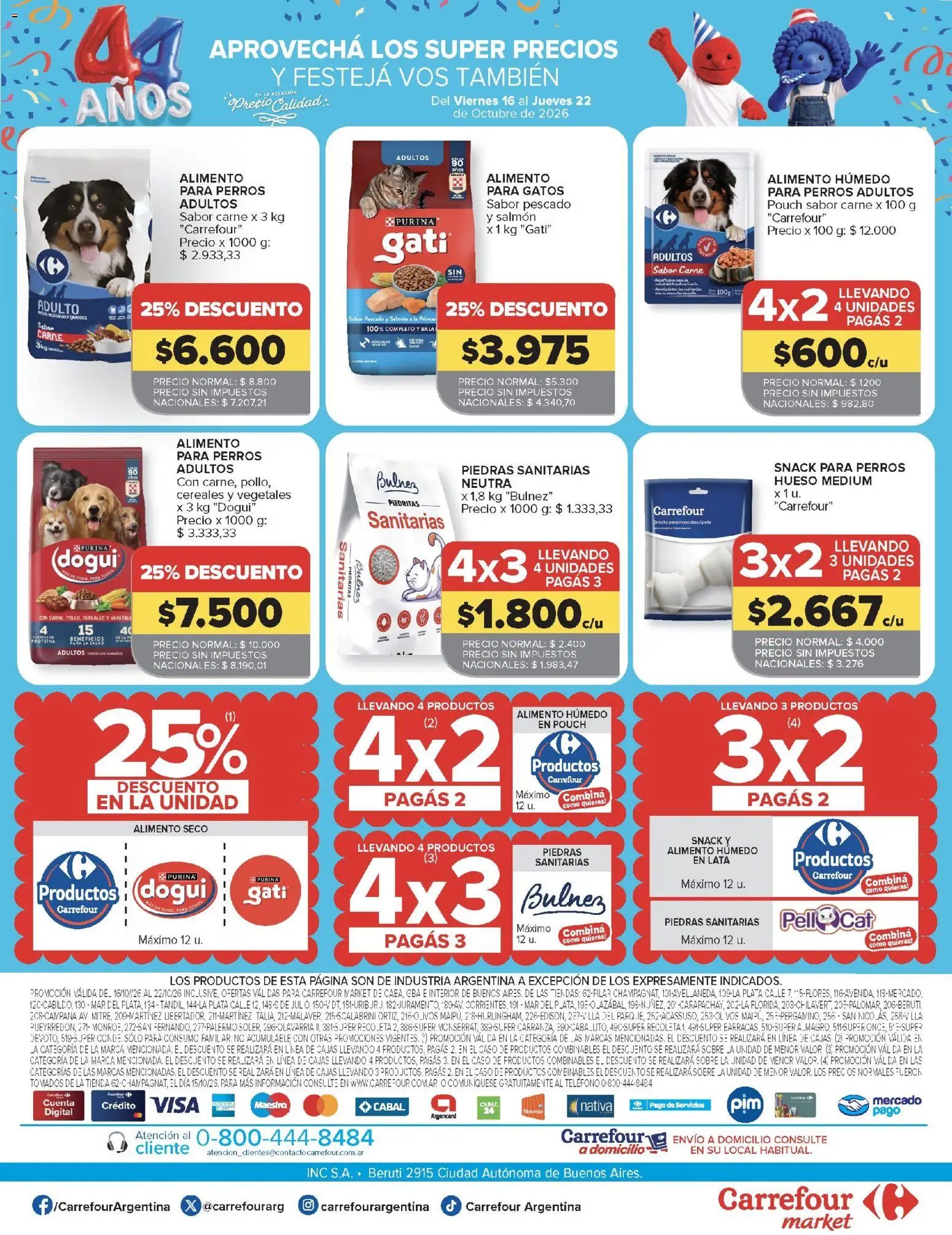 Vista previa del folleto de la tienda Carrefour válido desde el 16/10/2026 