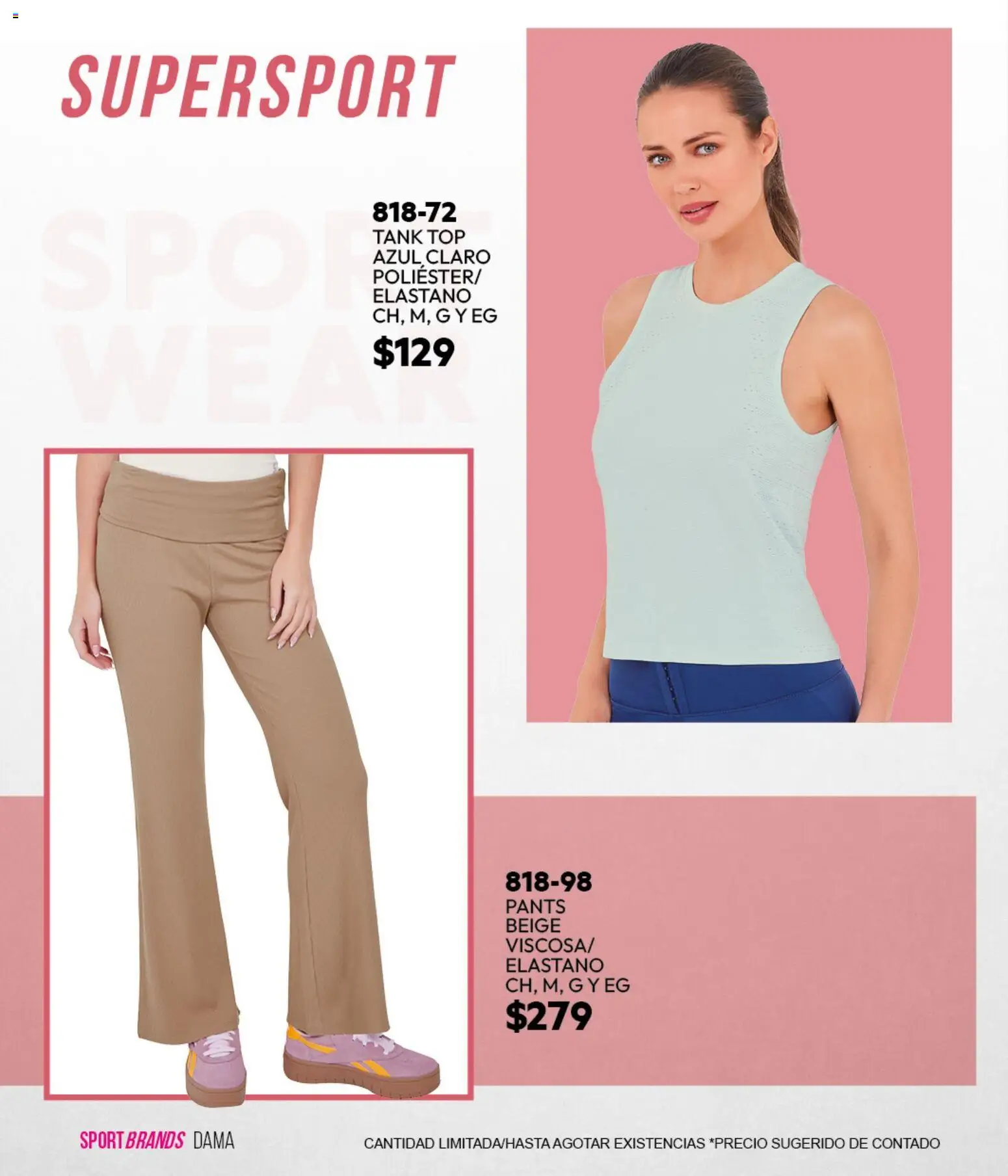 Vista previa las ofertas de la tienda Cklass - Cklass catálogo Sportbrands Verano Caballero desde el 05/03/2026 - Top, Pants