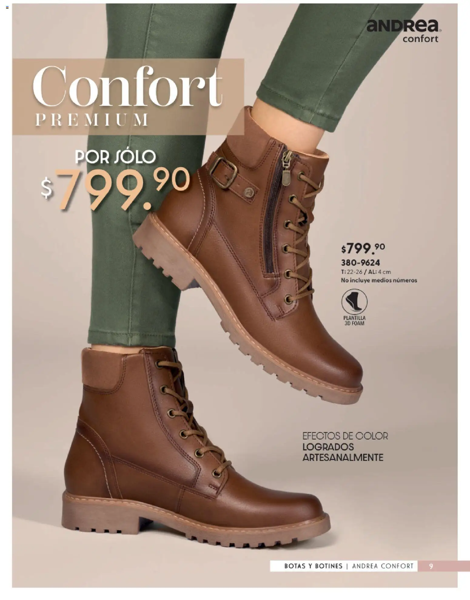 Vista previa las ofertas de la tienda Andrea - Andrea catálogo Calzado Confort desde el 23/08/2026 