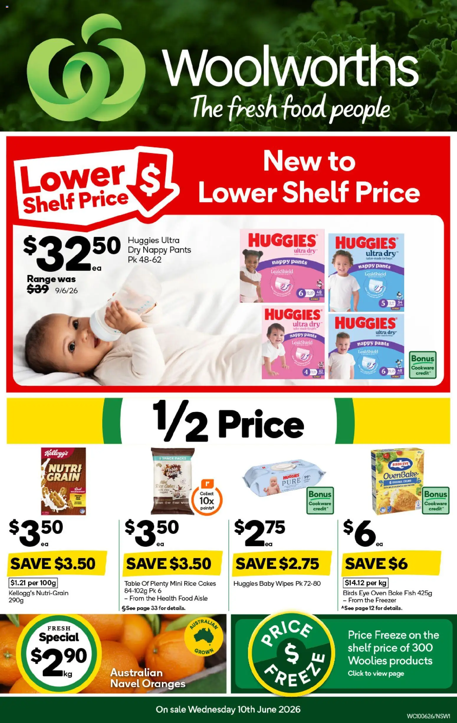Preview of catalogue Woolworths catalogue NSW from shop Woolworths valid 10/06/2026