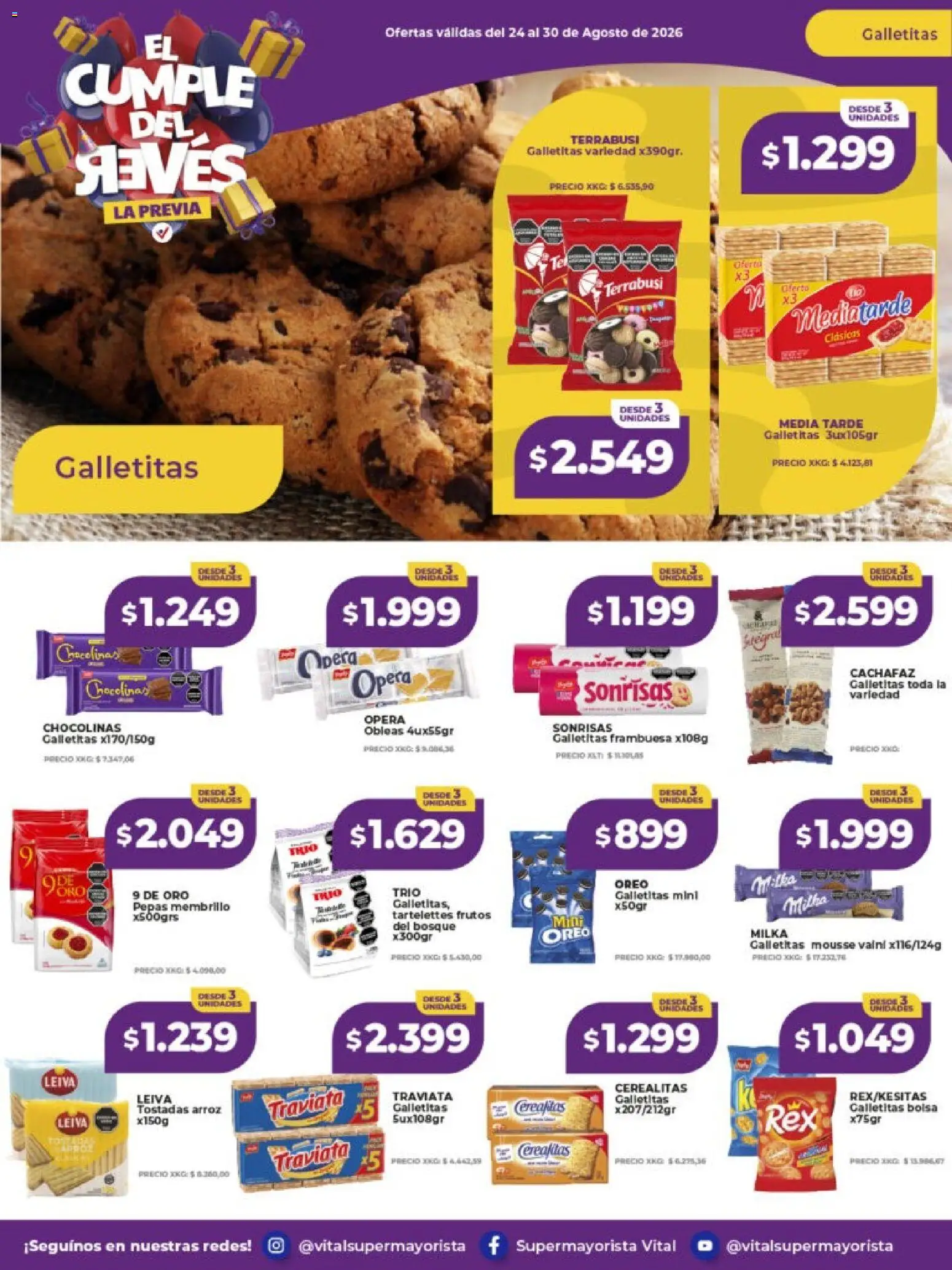 Vista previa del folleto de la tienda Vital válido desde el 24/08/2026 
