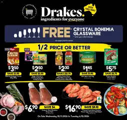 Preview of catalogue Drakes catalogue Queensland from shop Drakes valid 30/09/2026