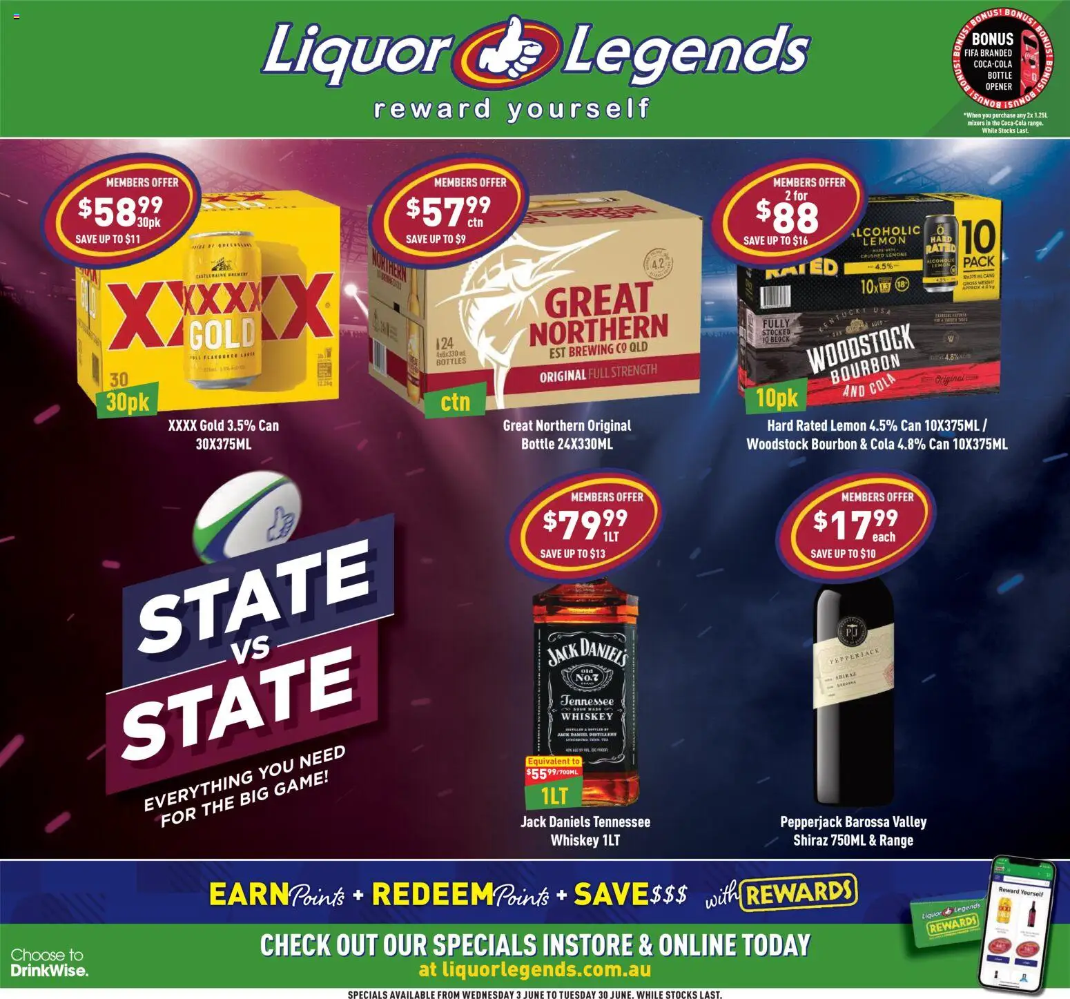 Preview of catalogue Liquor Legends catalogue Stafford from shop Liquor Legends valid 03/06/2026
