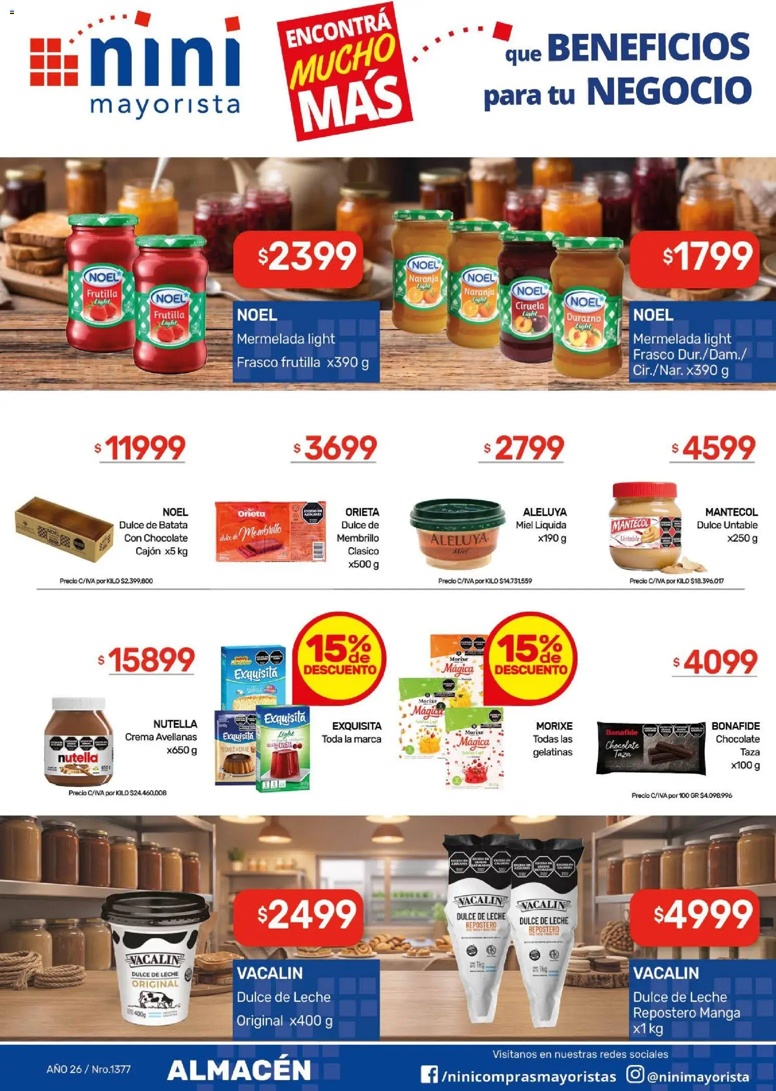 Vista previa del folleto de la tienda NINI Mayorista válido desde el 14/09/2026 