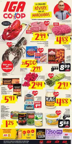 Preview of leaflet IGA weekly flyer / circulaire from shop IGA is valid from Jun 04, 2026