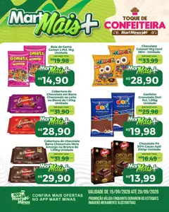 Pré-Visualização do folheto "Mart Minas ofertas Confeiteira" da loja Mart Minas válido a partir de 15/09/2026