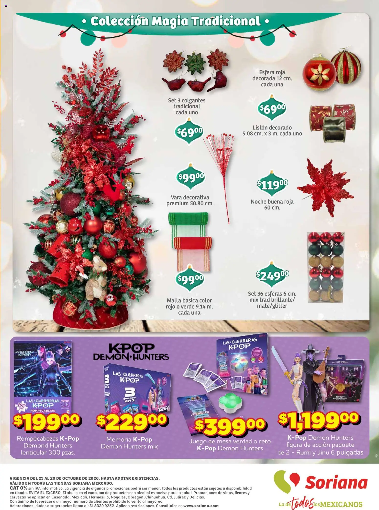 Vista previa las ofertas de la tienda Soriana - Soriana folleto Ahorro constante y sonante Mercado desde el 23/10/2026 