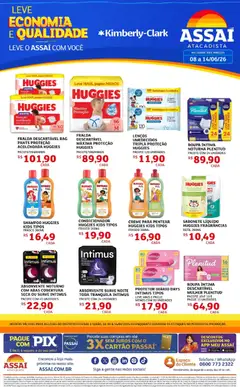 Pré-Visualização do folheto "Assaí Atacadista ofertas - DF" da loja Assaí Atacadista válido a partir de 08/06/2026