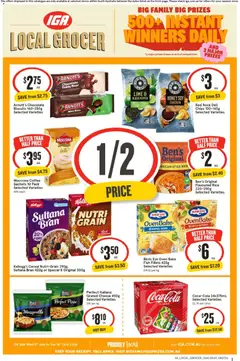 Preview of catalogue IGA Local Grocer SA Local Grocer from shop IGA valid 08/07/2026