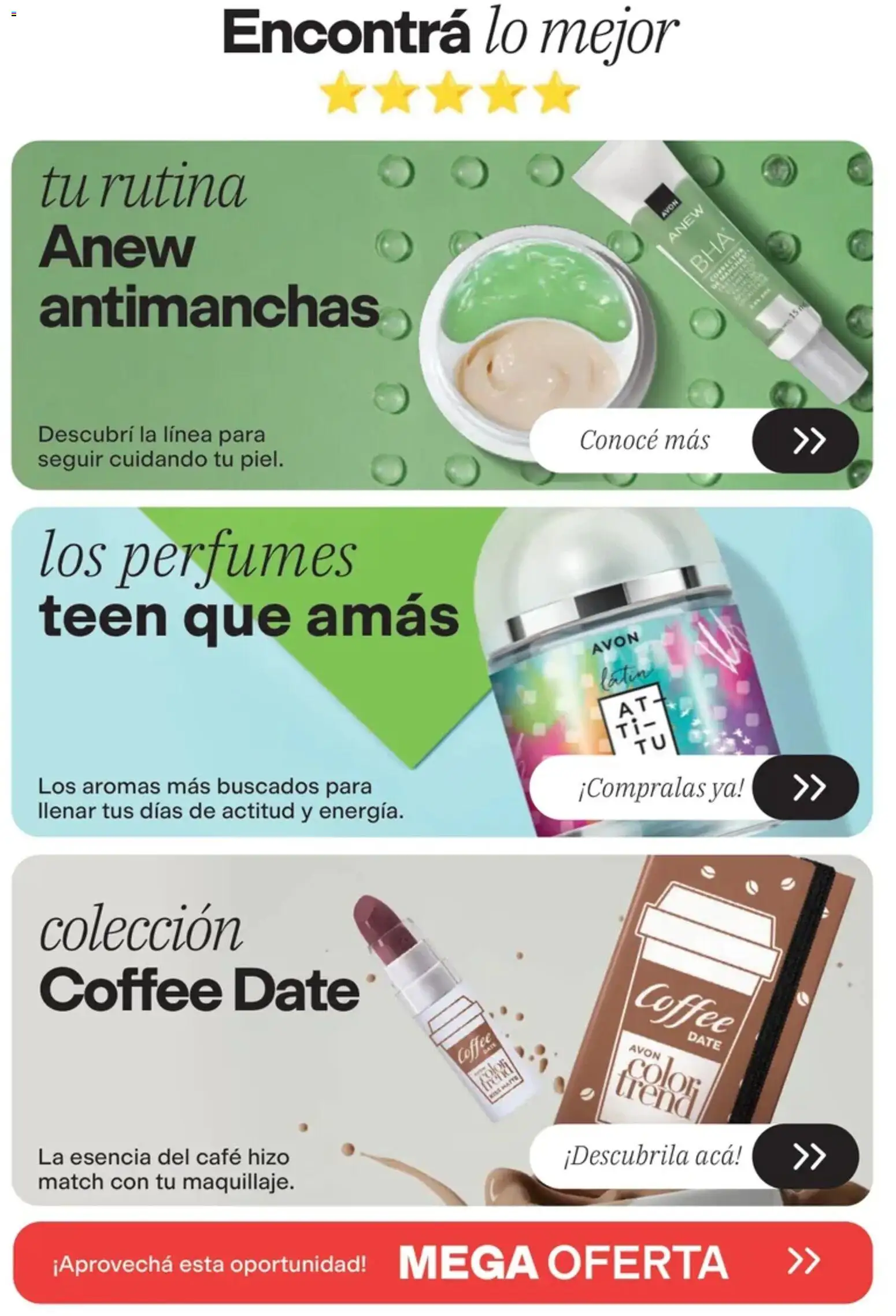 Vista previa del folleto de la tienda Avon válido desde el 01/10/2026 
