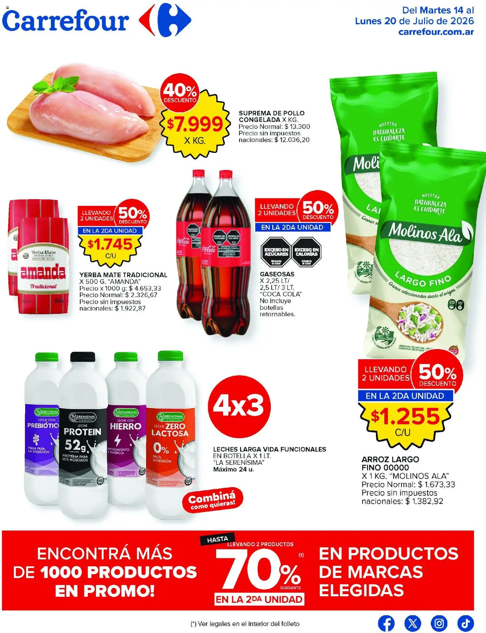Vista previa del folleto de la tienda Carrefour válido desde el 14/07/2026 