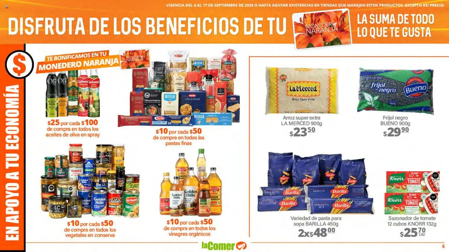 Vista previa las ofertas de la tienda La Comer - La Comer folleto desde el 04/09/2026 