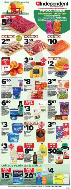 Preview of leaflet Independent Grocer weekly flyer / circulaire from shop Independent Grocer is valid from Jun 04, 2026