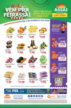 Pré-Visualização do folheto "Assaí Atacadista ofertas - PR" da loja Assaí Atacadista válido a partir de 12/09/2026