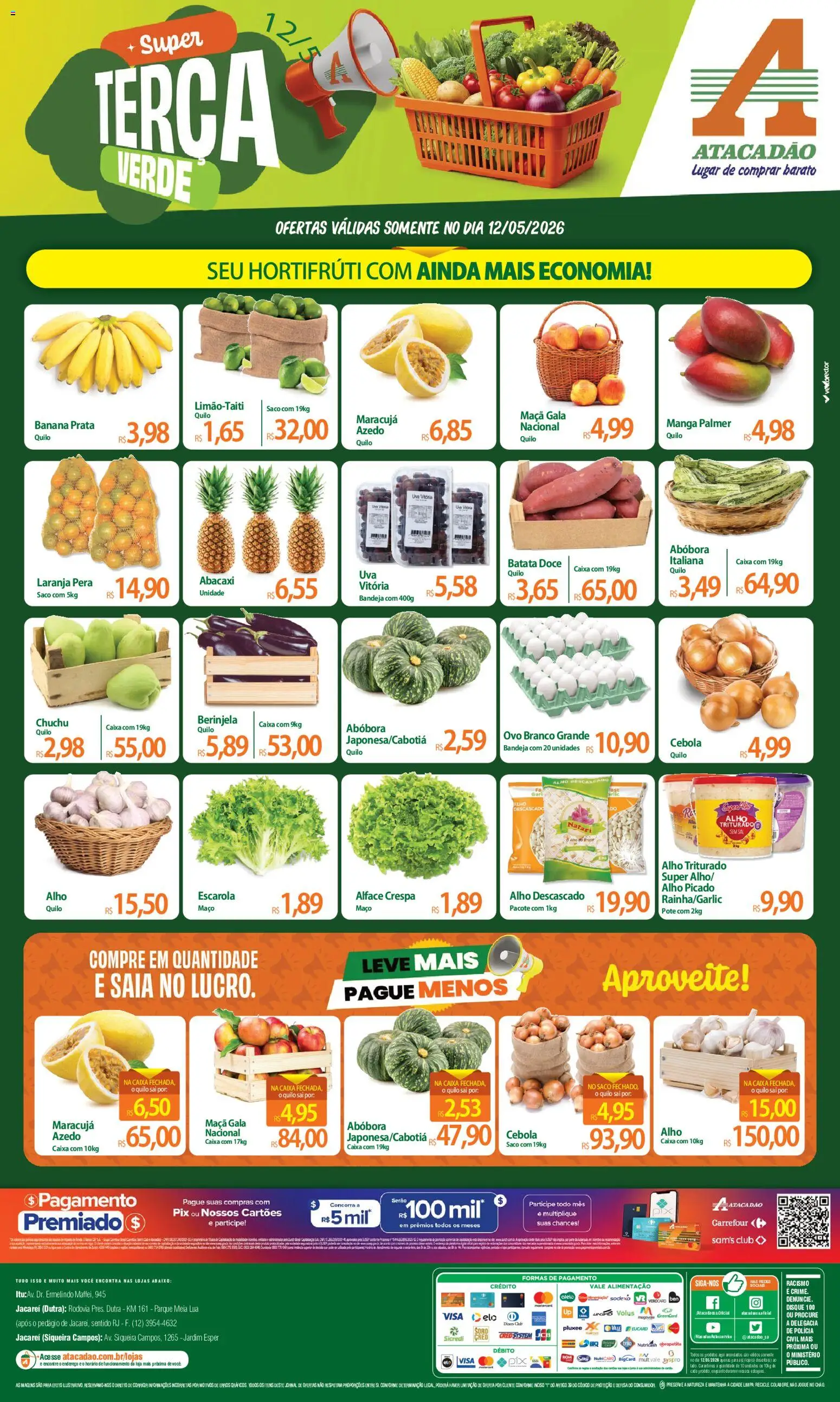 Pré-Visualização do folheto "Atacadão ofertas - SP" da loja Atacadão válido a partir de 12/05/2026