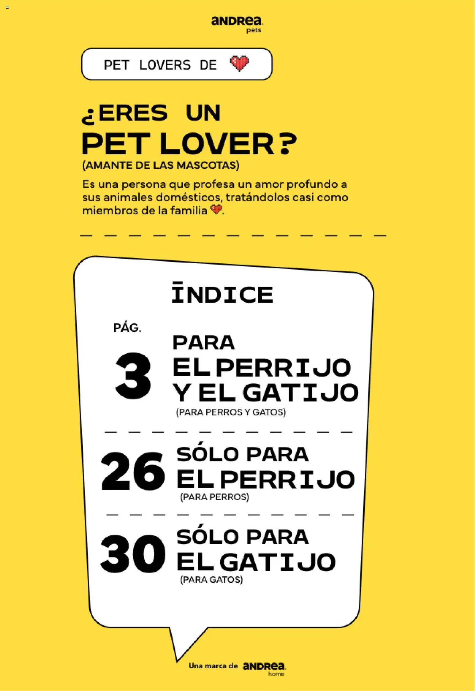 Vista previa las ofertas de la tienda Andrea - Andrea catálogo Pets desde el 24/05/2026 