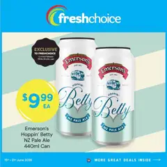 Preview of catalogue FreshChoice catalogue from shop FreshChoice valid 15 Jun 2026