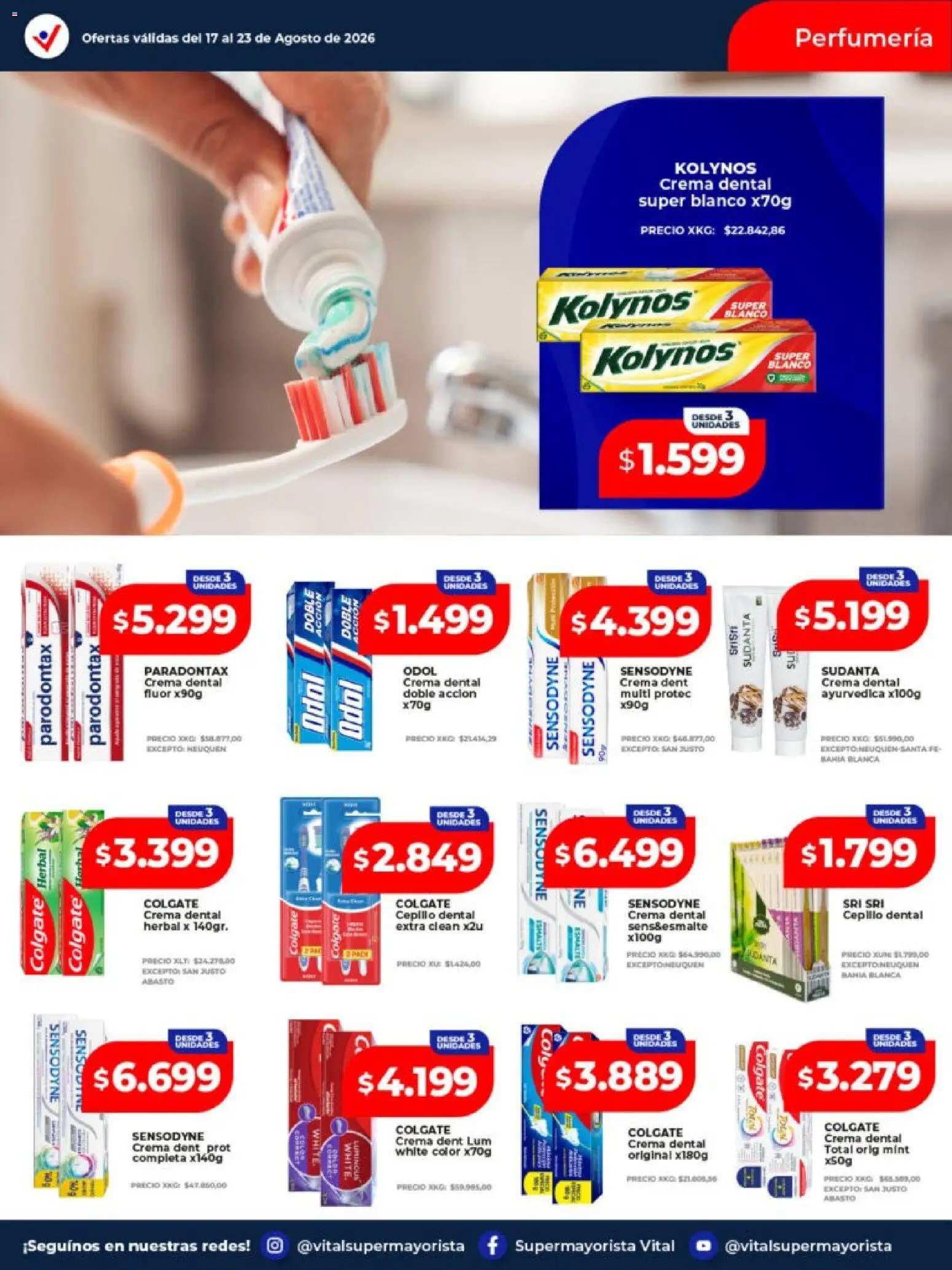 Vista previa del folleto de la tienda Vital válido desde el 17/08/2026 