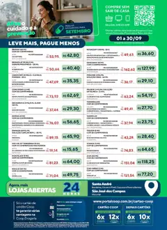 Pré-Visualização do folheto "Coop ofertas Medicamentos Com Receita" da loja Coop válido a partir de 01/09/2026