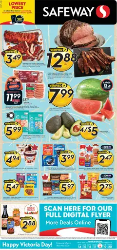 Preview of leaflet Safeway weekly flyer / circulaire from shop Safeway is valid from May 14, 2026
