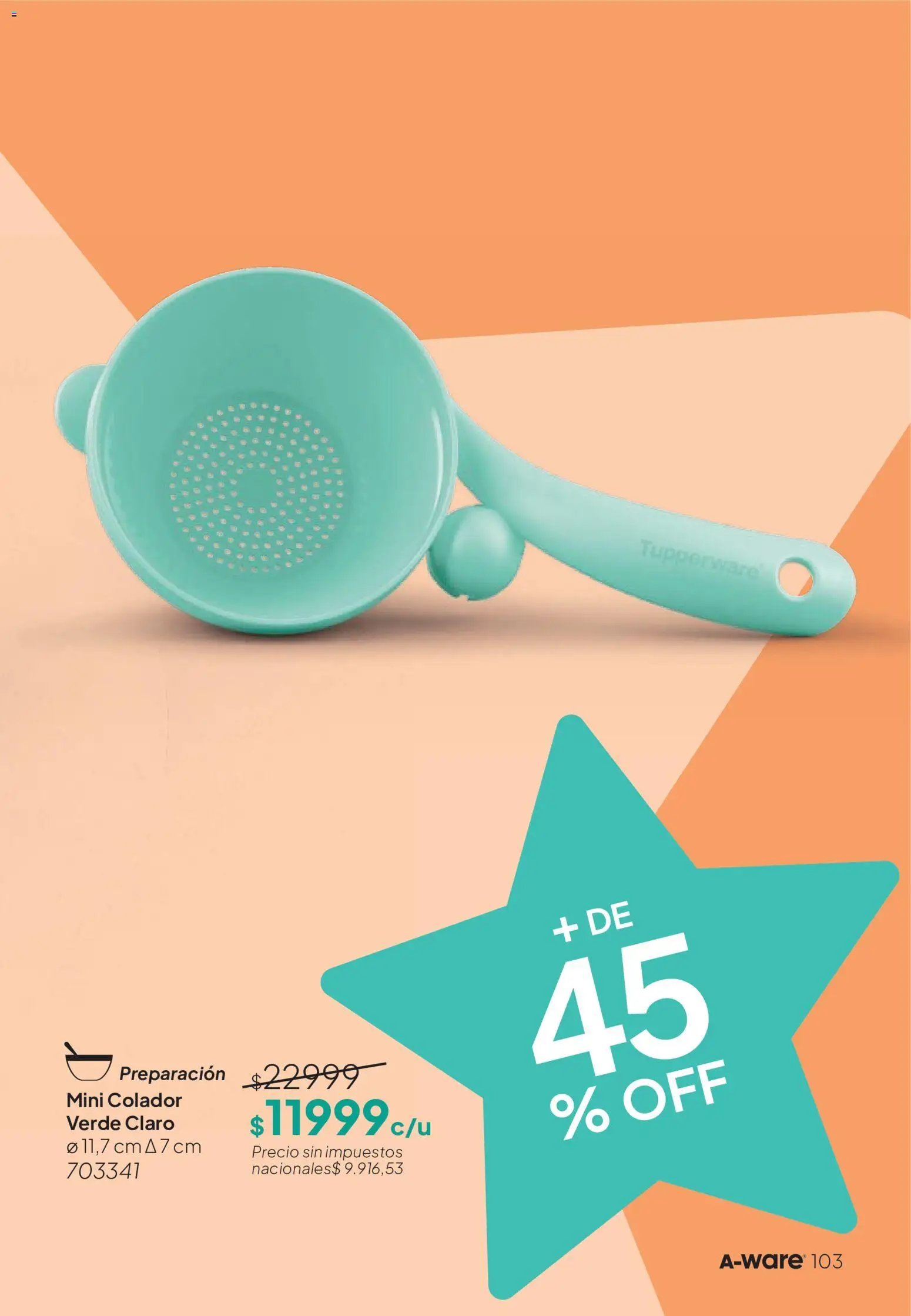 Vista previa del folleto de la tienda Tupperware válido desde el 30/10/2026 