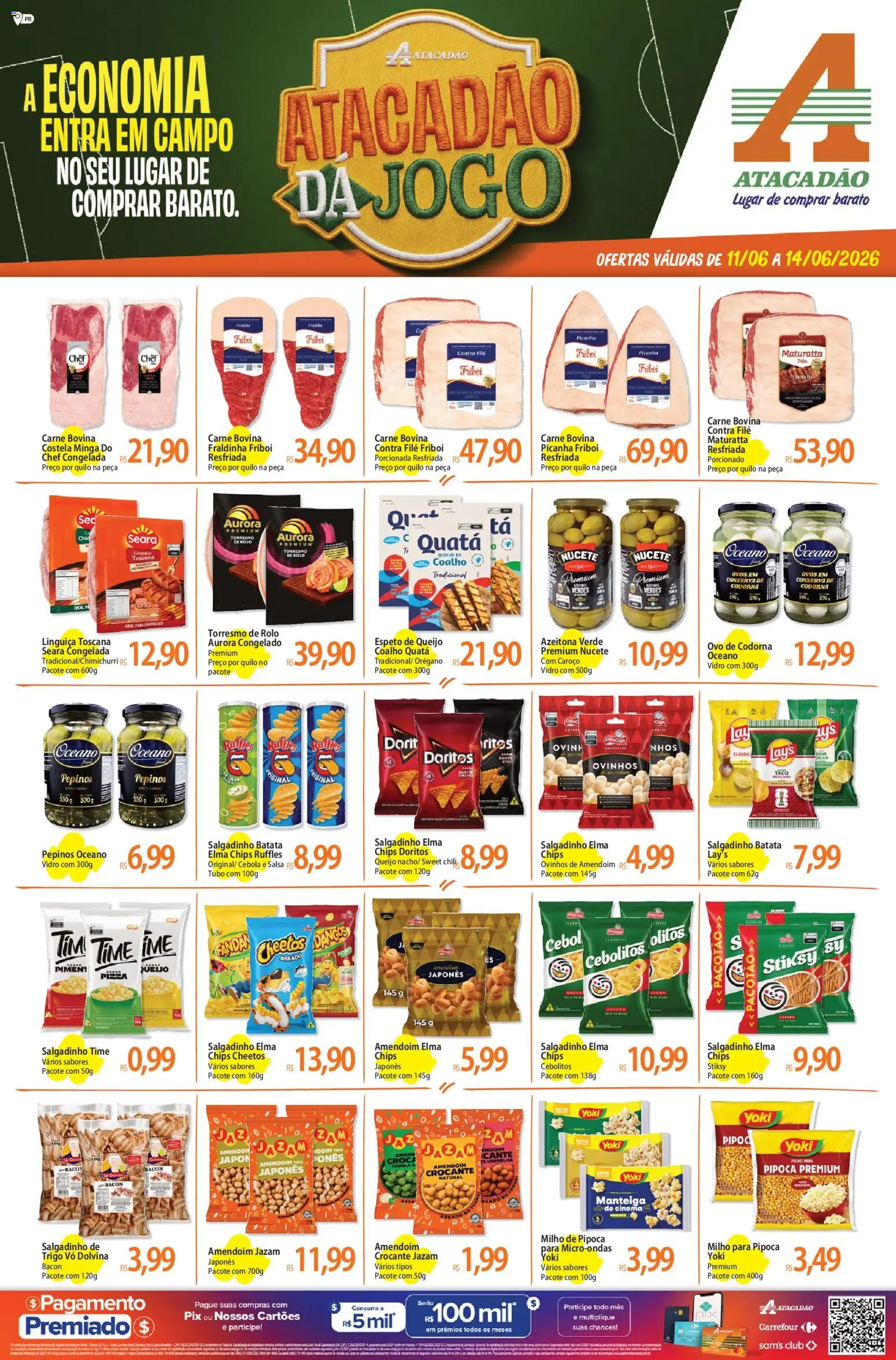 Pré-Visualização do folheto "Atacadão ofertas - PR" da loja Atacadão válido a partir de 11/06/2026