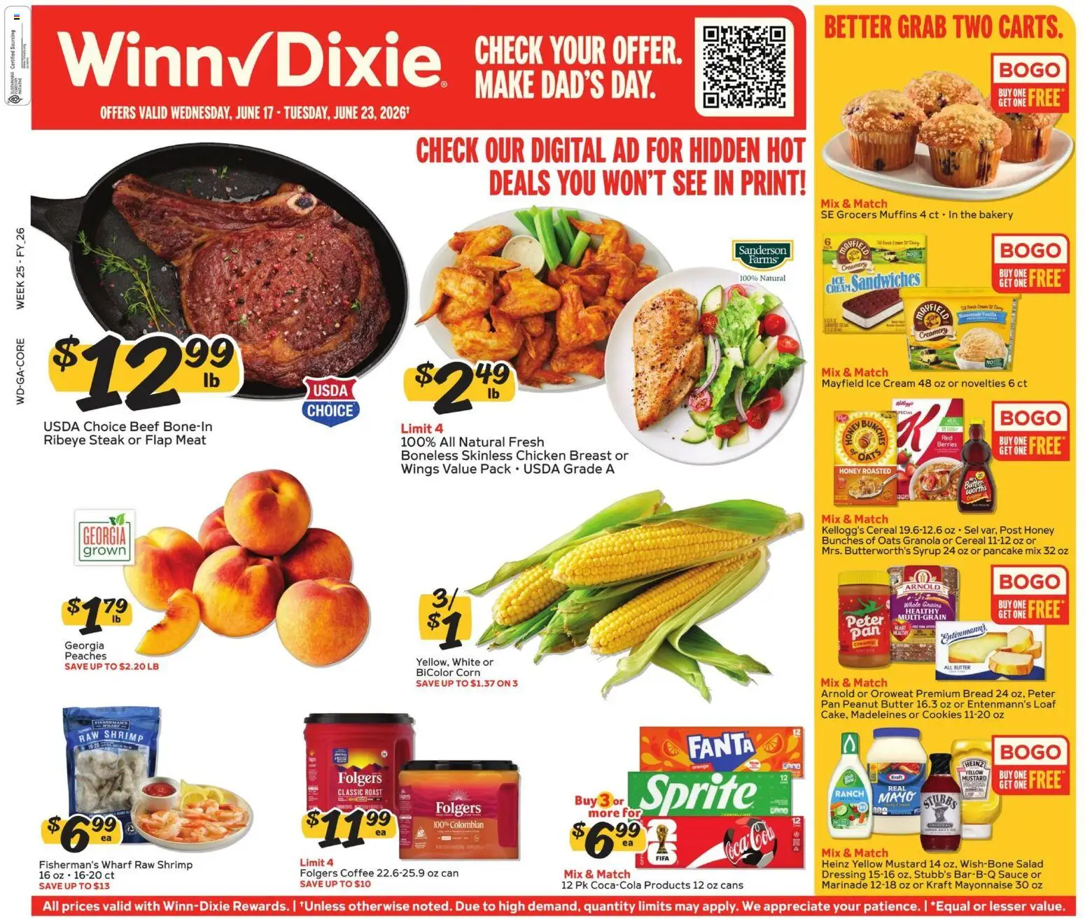 Ad Preview of Winn Dixie Winn Dixie Weekly Ad from 06/17/2026