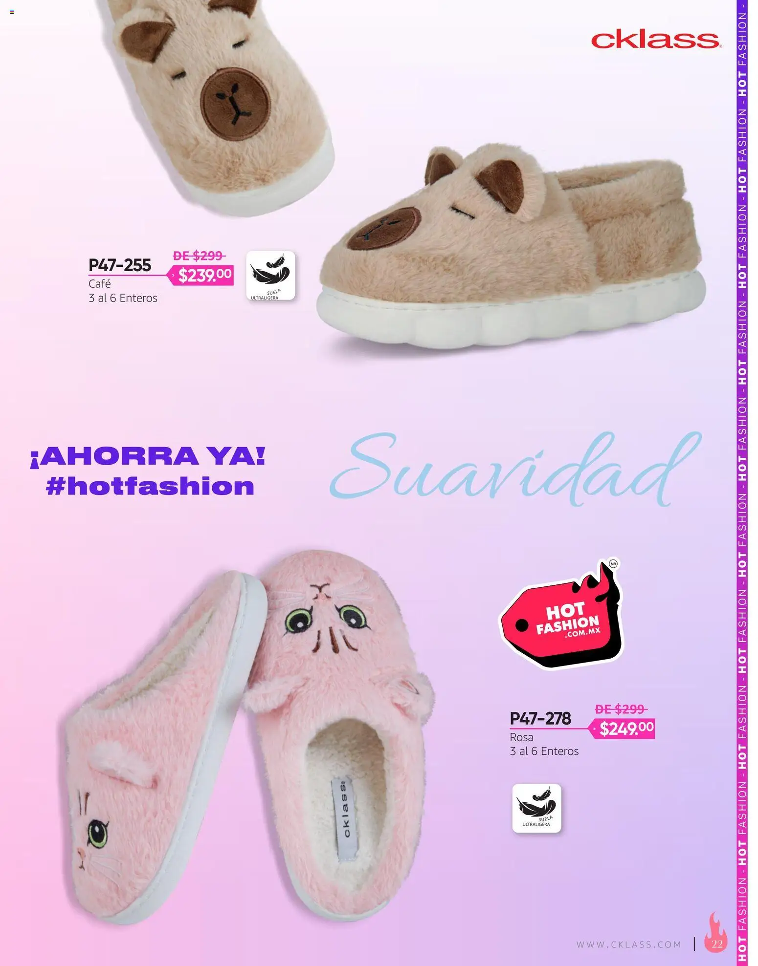 Vista previa las ofertas de la tienda Cklass - Cklass catálogo Hot Fashion Calzado desde el 03/08/2026 