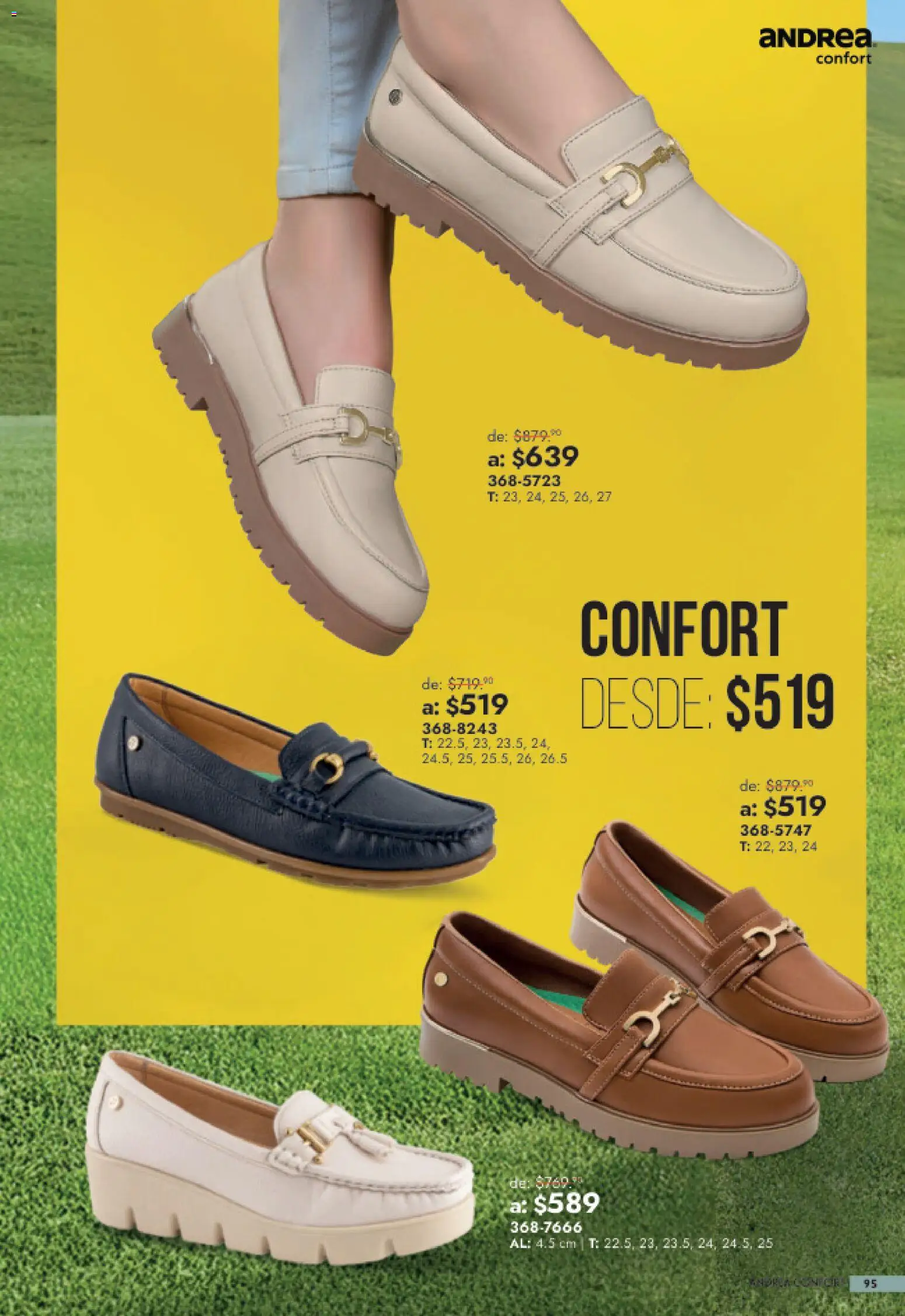 Vista previa las ofertas de la tienda Andrea - Andrea catálogo Outlet desde el 26/07/2026 