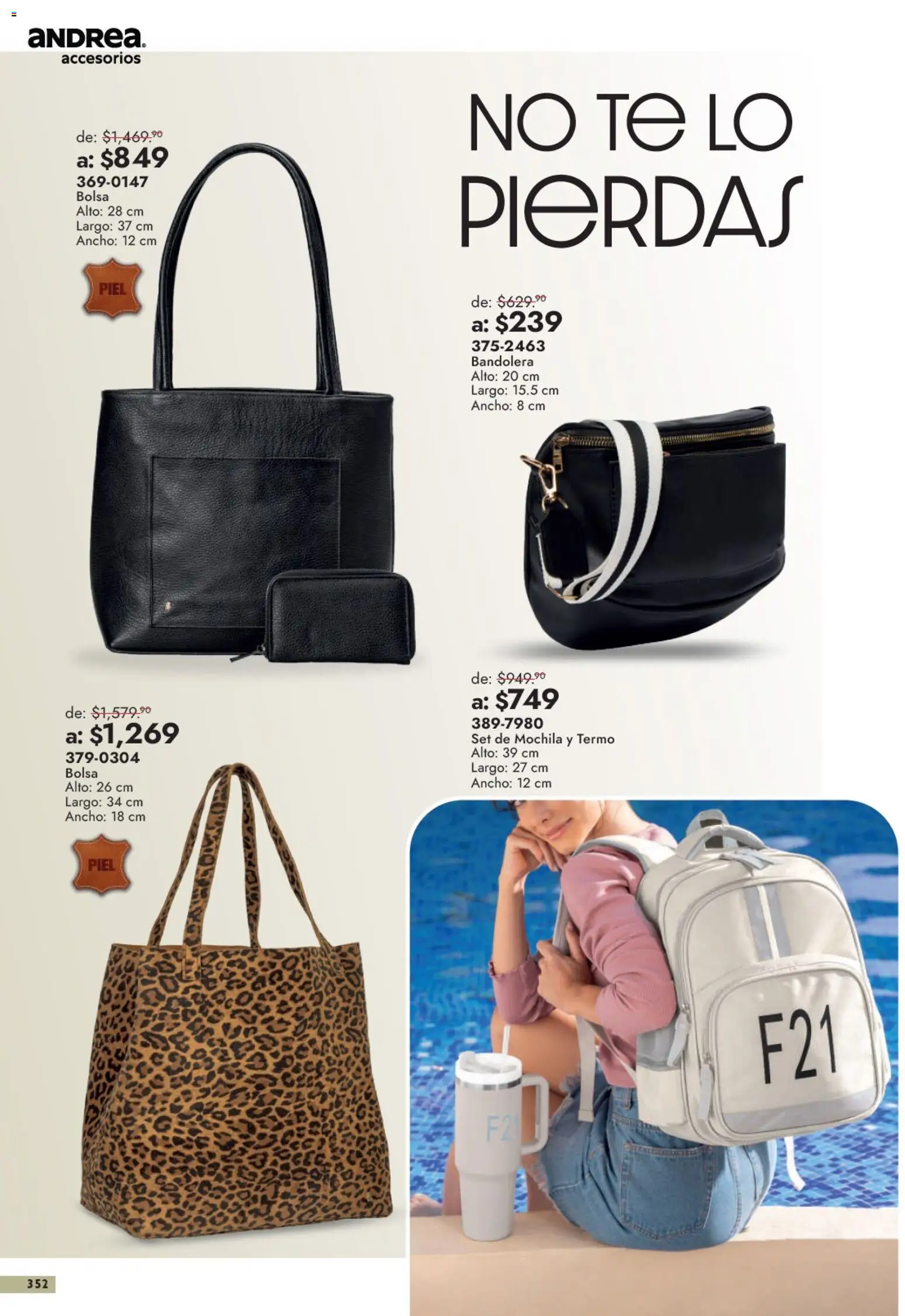 Vista previa las ofertas de la tienda Andrea - Andrea catálogo Outlet desde el 13/09/2026 