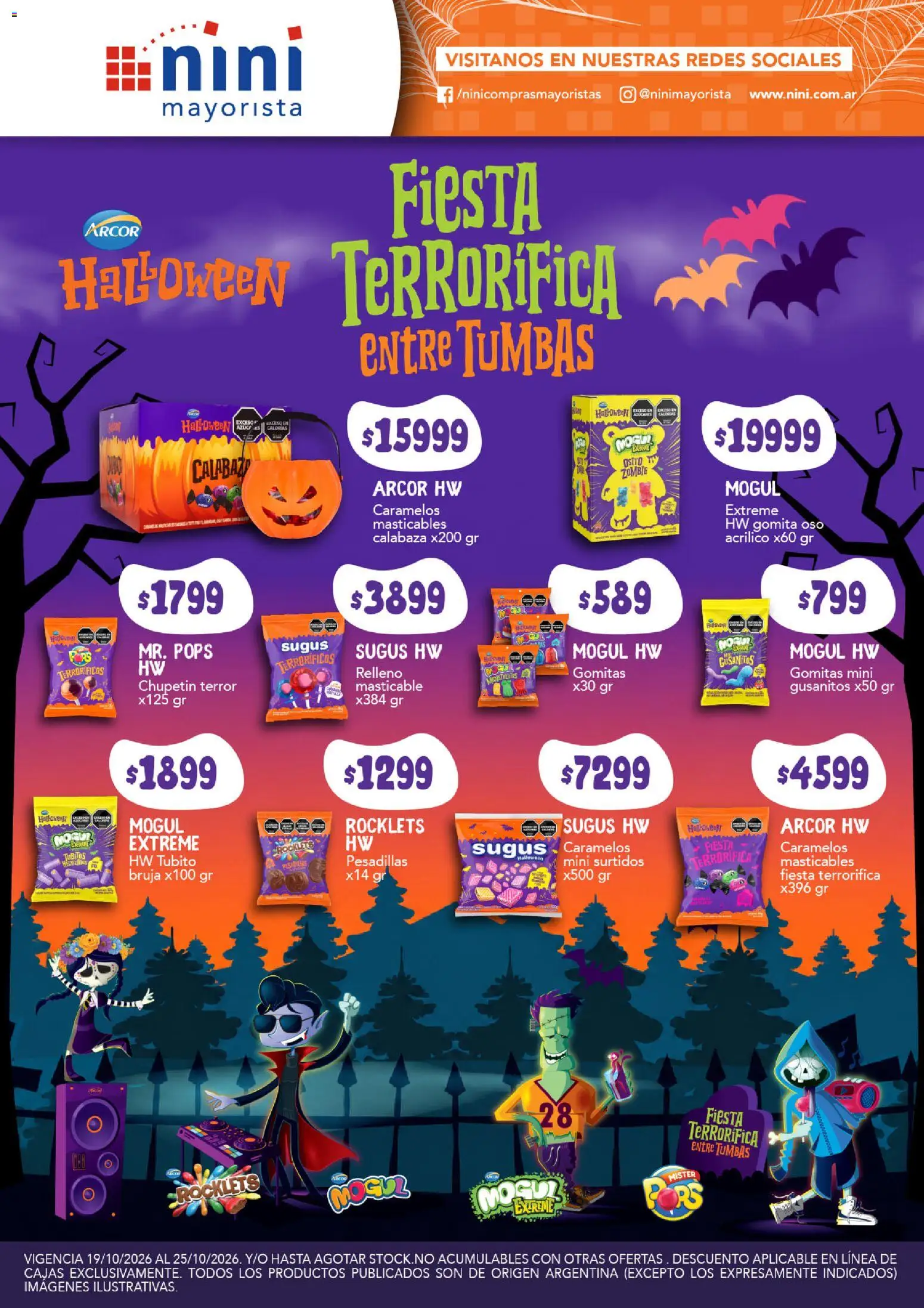 Vista previa del folleto de la tienda NINI Mayorista válido desde el 19/10/2026 