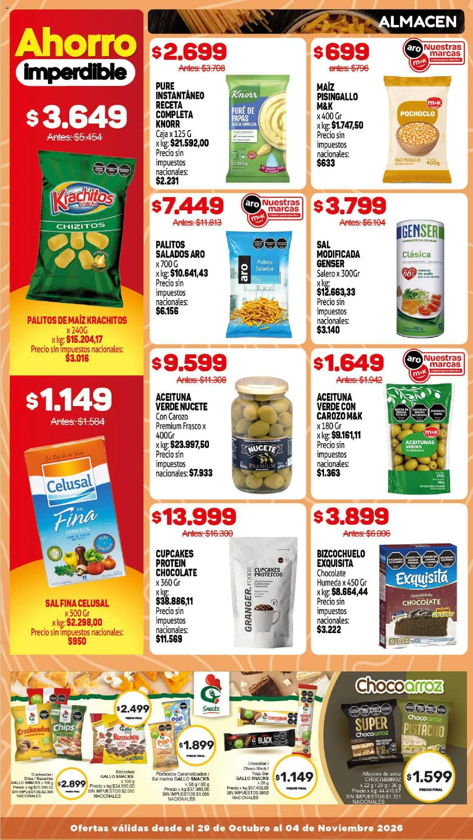 Vista previa del folleto de la tienda Makro válido desde el 29/10/2026 