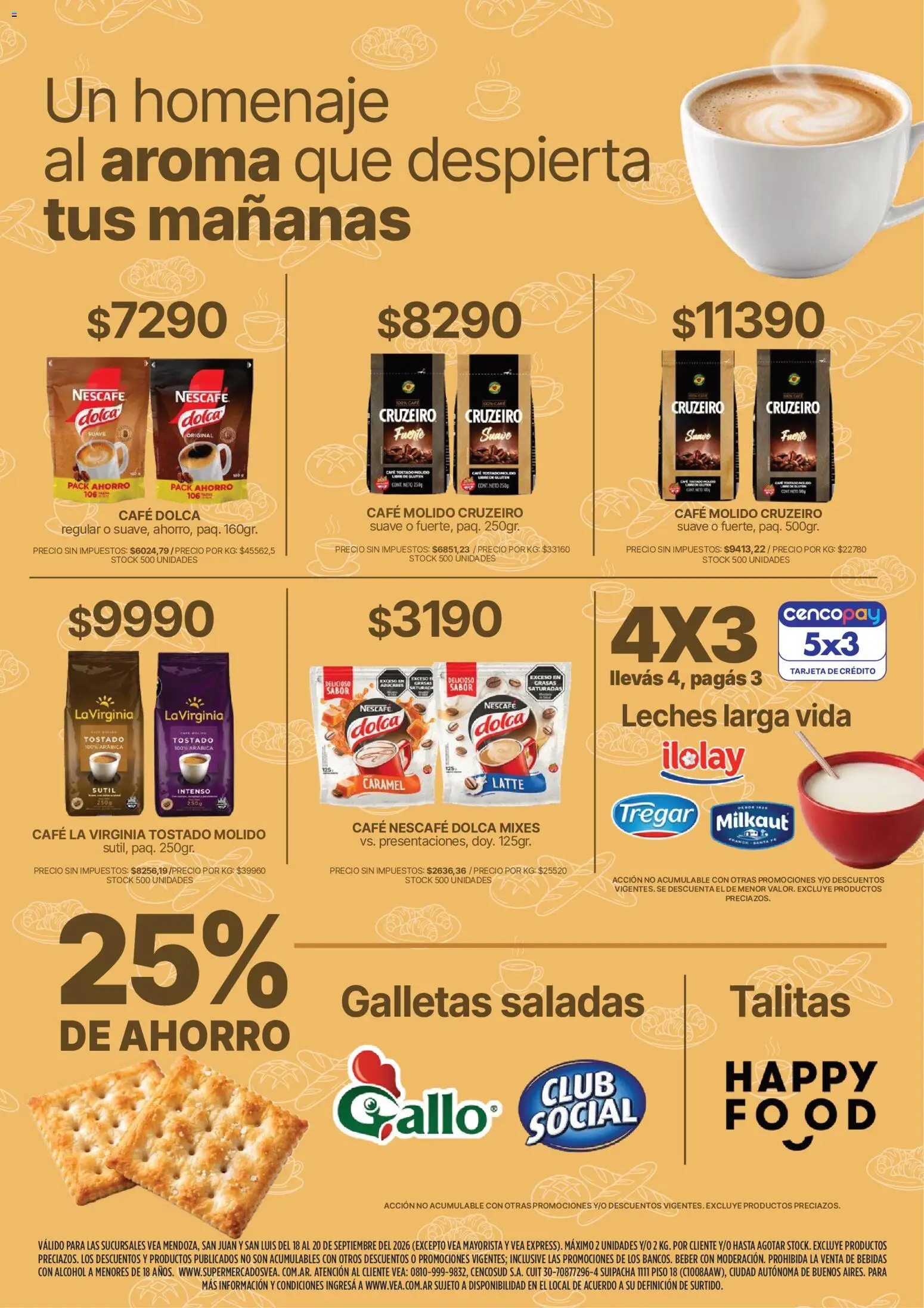 Vista previa del folleto de la tienda Vea válido desde el 18/09/2026 