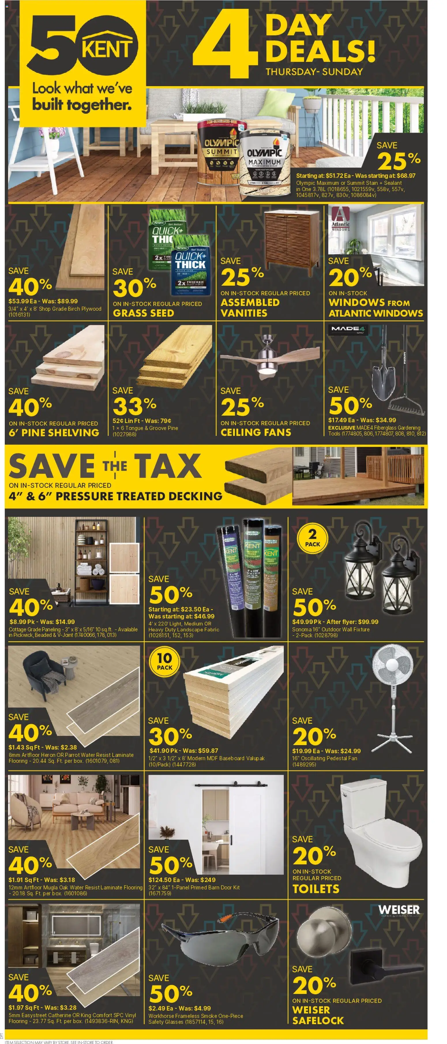 Preview of leaflet Kent weekly flyer / circulaire from shop Kent is valid from Jul 30, 2026