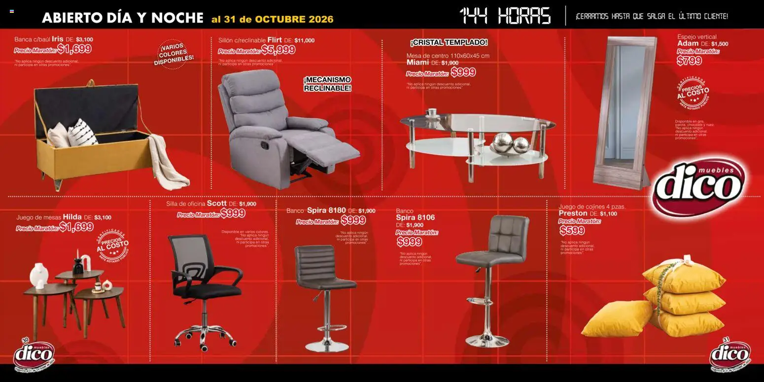 Vista previa las ofertas de la tienda Muebles Dico - Muebles Dico catálogo desde el 22/01/2026 