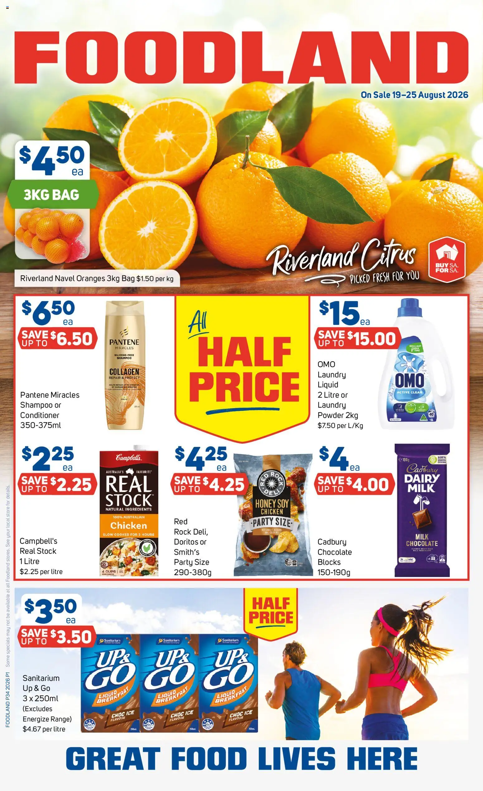 Preview of catalogue Foodland catalogue from shop Foodland valid 19/08/2026