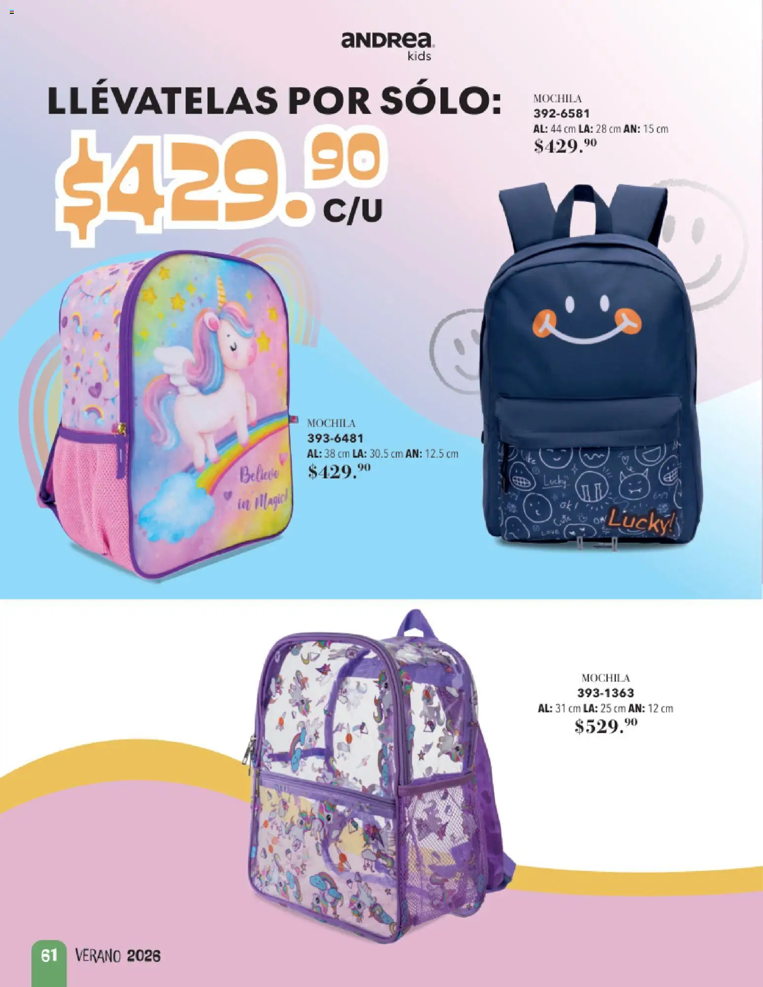 Vista previa las ofertas de la tienda Andrea - Andrea catálogo Accesorios para todos desde el 24/05/2026 