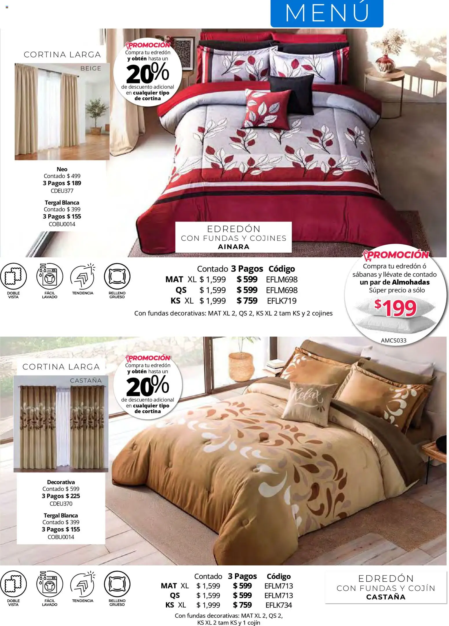 Vista previa las ofertas de la tienda Colchas Concord - Colchas Concord catálogo desde el 01/05/2026 