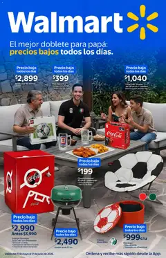 Vista previa las ofertas de la tienda Walmart - Walmart folleto El mejor doblete para papá desde el 11/05/2026 