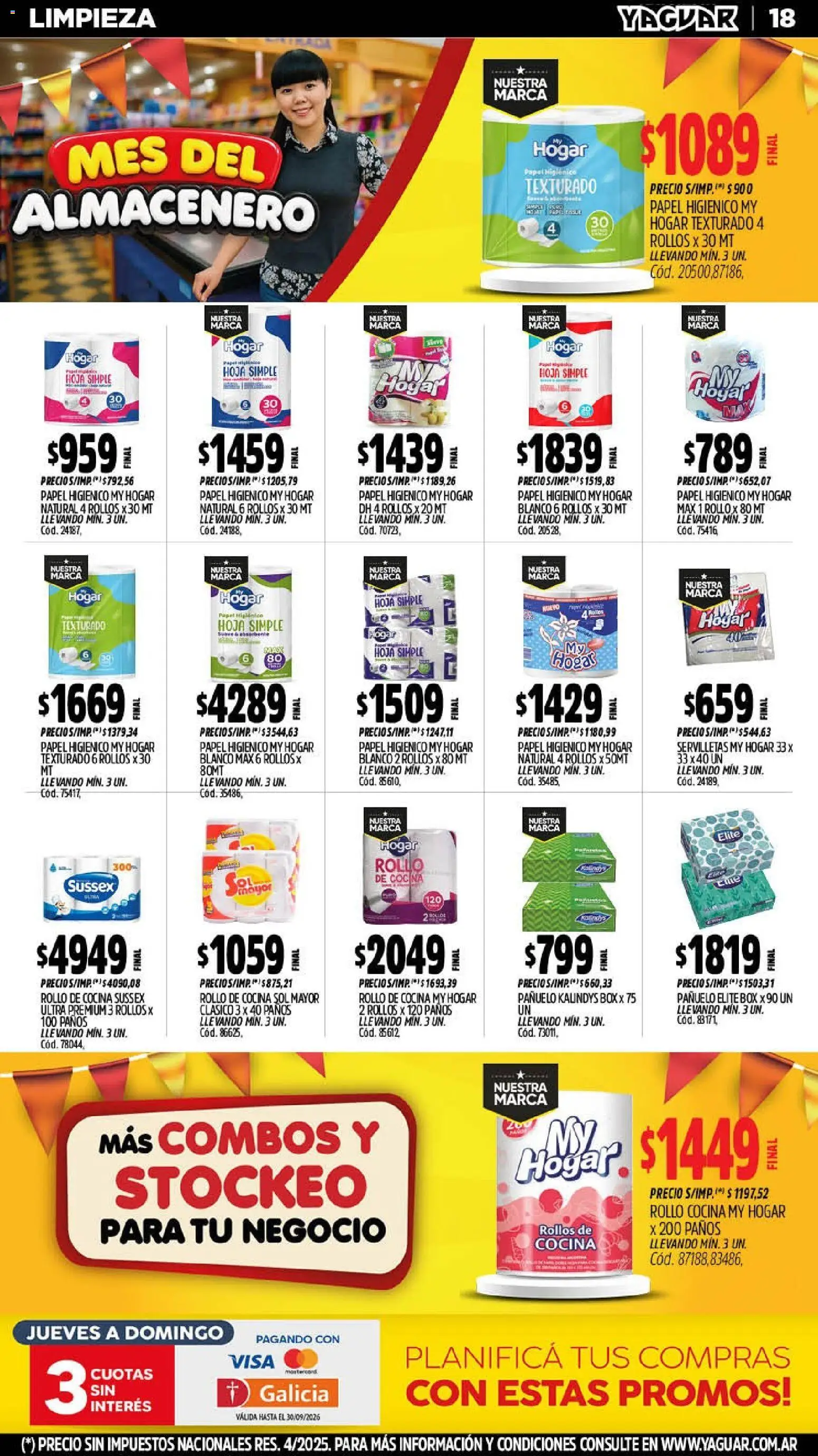 Vista previa del folleto de la tienda Yaguar válido desde el 14/09/2026 