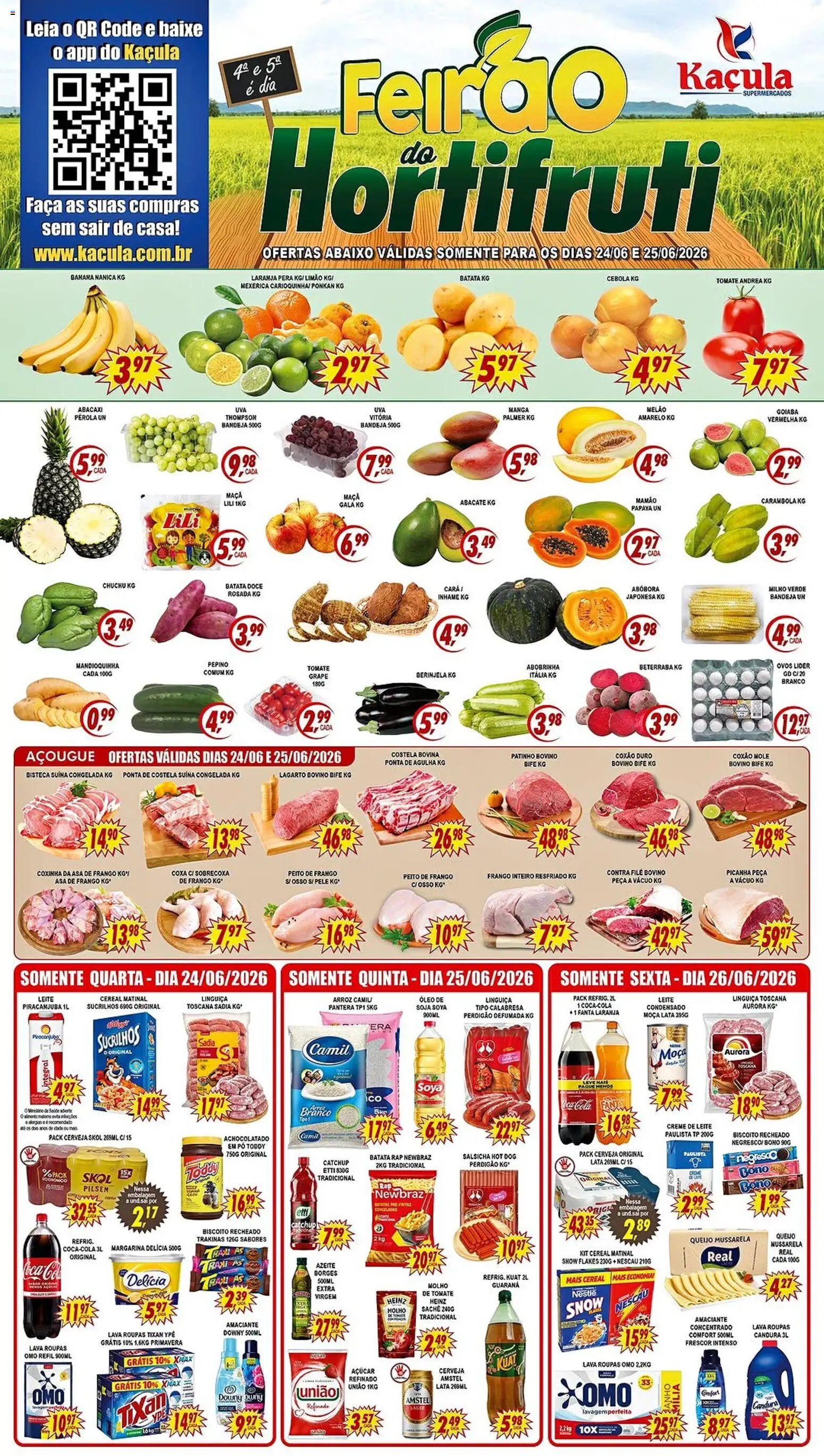 Pré-Visualização do folheto "Kaçula - Ofertas da semana" da loja Kaçula válido a partir de 24/06/2026