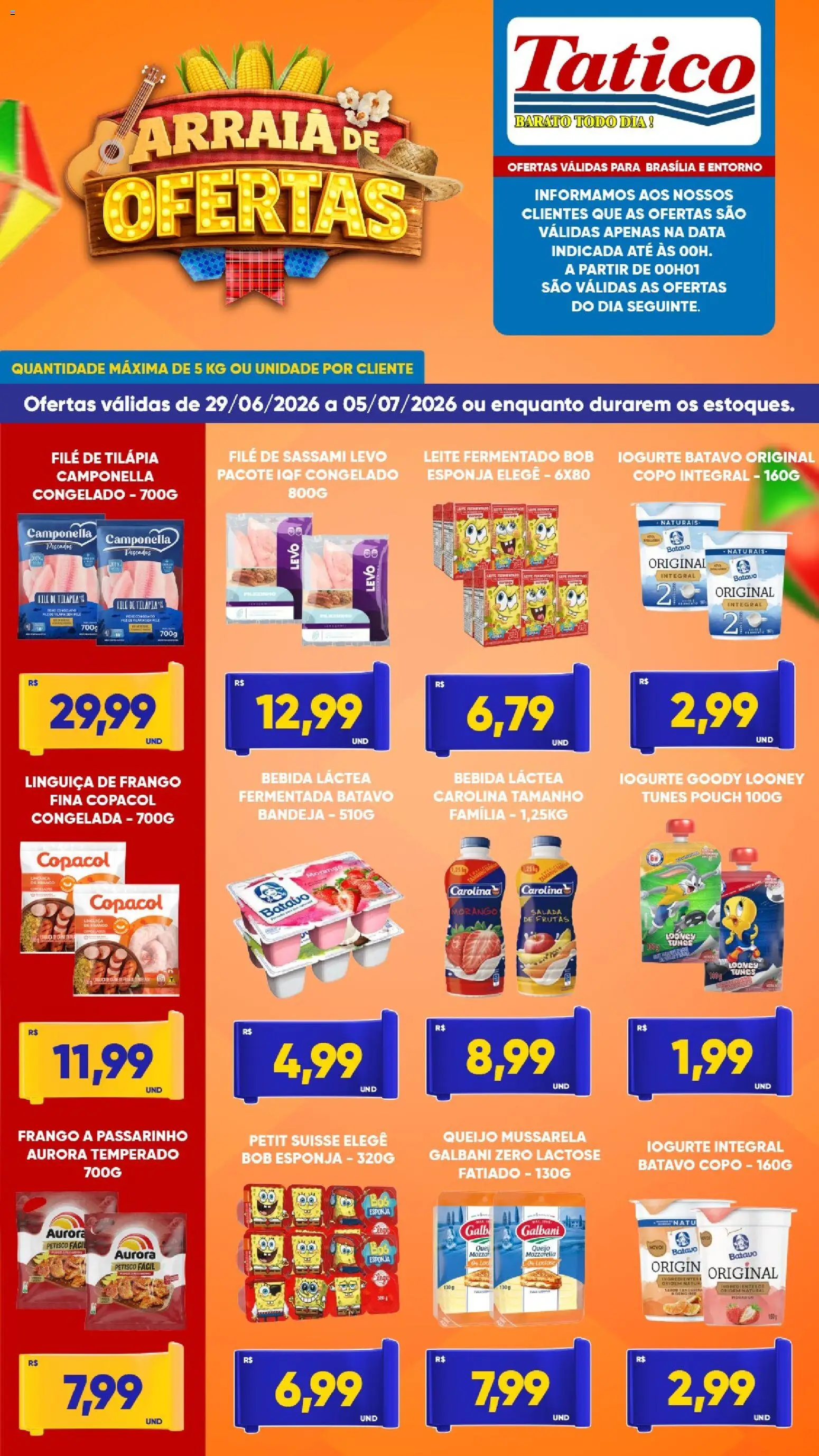 Pré-Visualização do folheto "Tatico - Ofertas da semana" da loja Tatico válido a partir de 29/06/2026