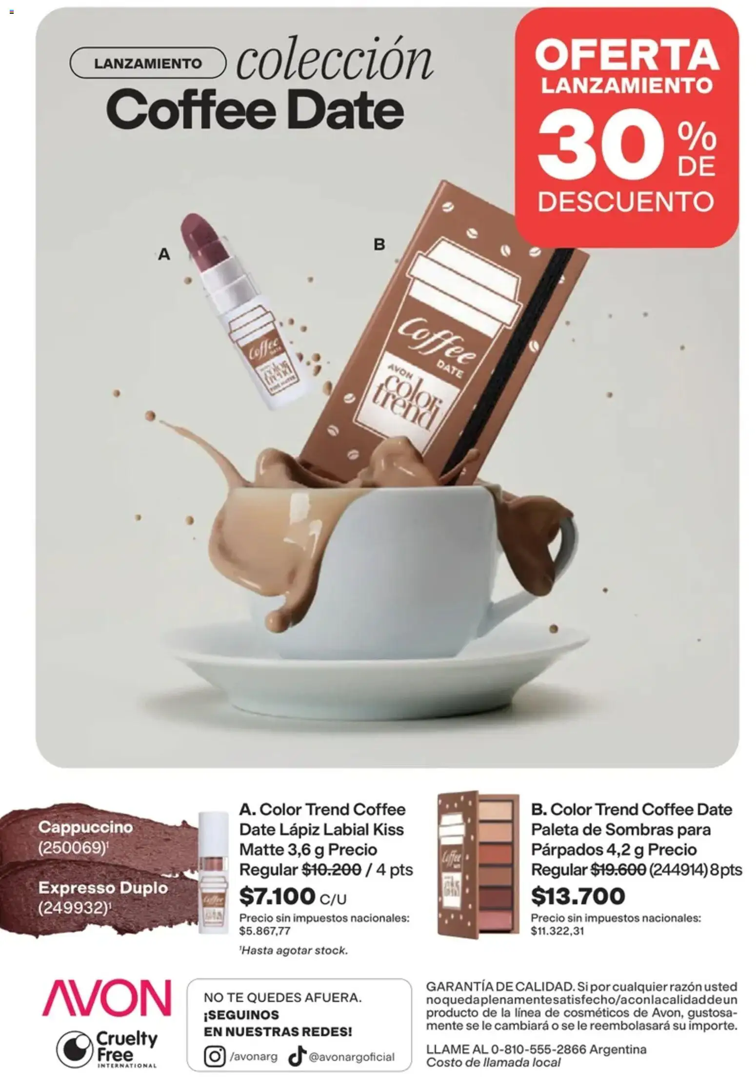 Vista previa del folleto de la tienda Avon válido desde el 01/10/2026 