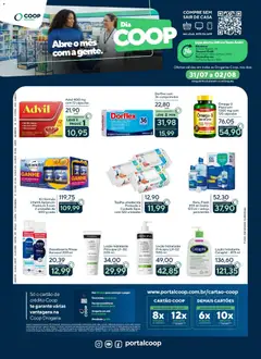 Pré-Visualização do folheto "Coop ofertas Drogaria" da loja Coop válido a partir de 31/07/2026